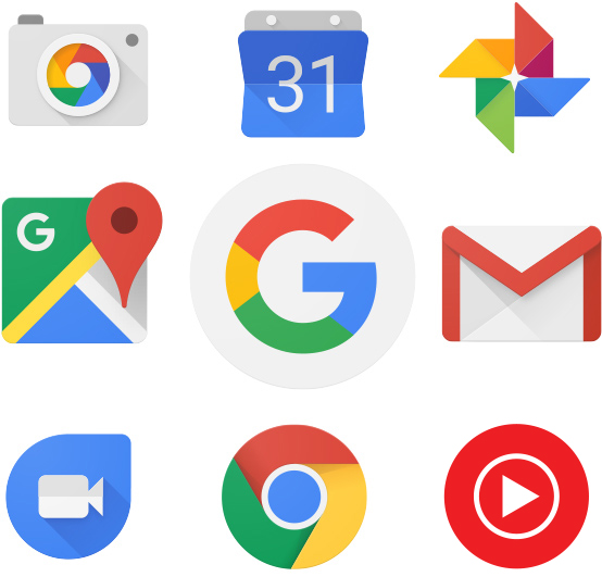 Как нарисовать google play